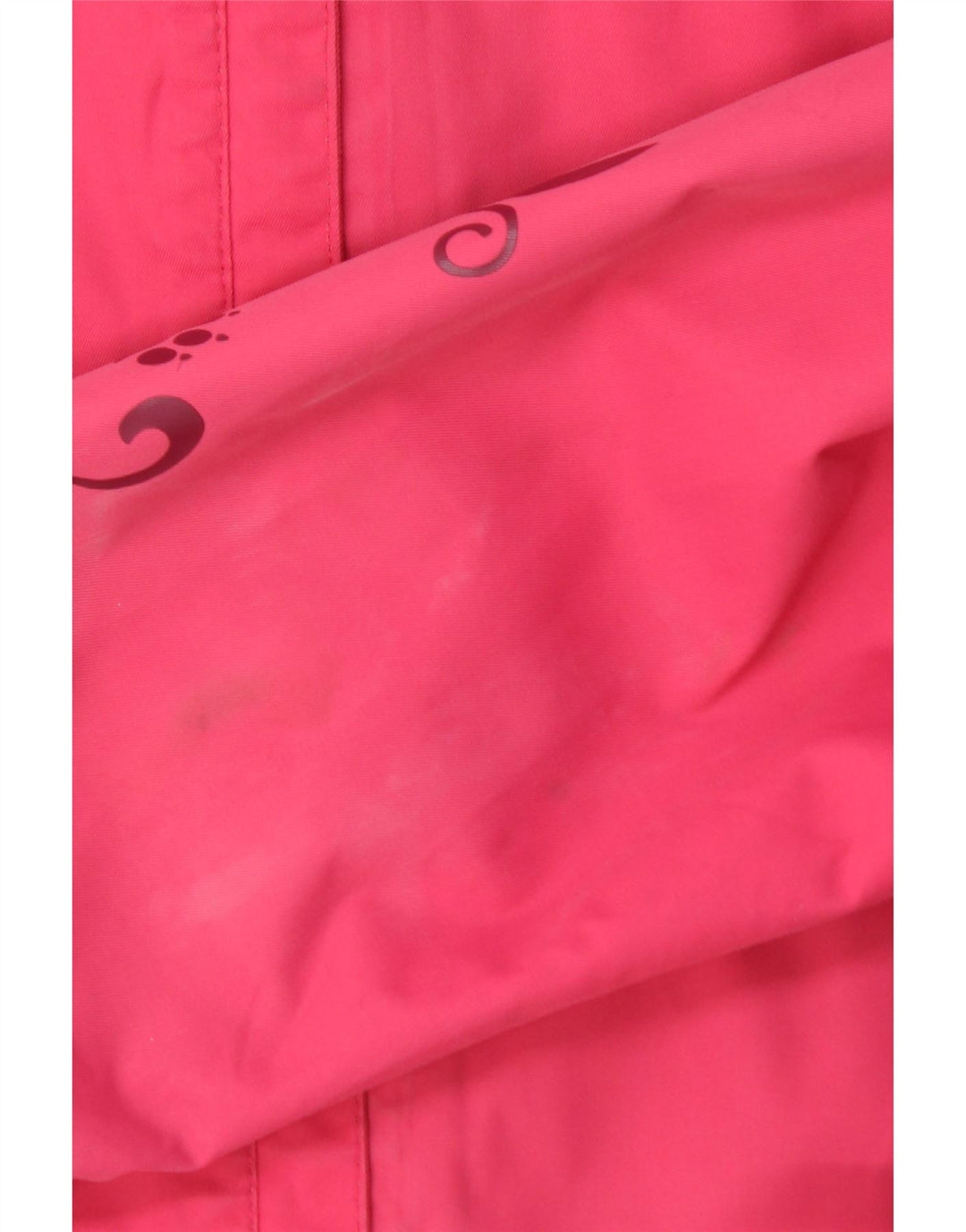 JACK WOLFSKIN Ženska kišna jakna s kapuljačom UK 10 Mala ružičasta poliamidna