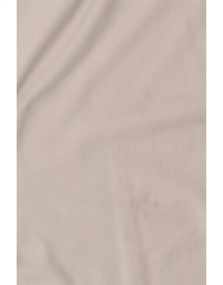 JIGSAW Ženska majica dugih rukava UK 12 Srednje bijeli pamuk