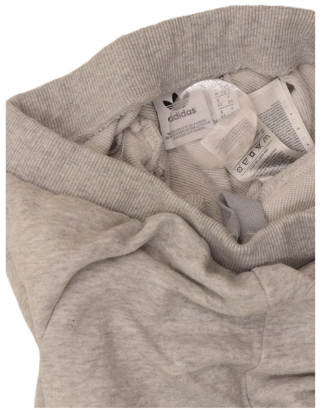 ADIDAS Ženska trenirka Hlače Joggers UK 6 XS Sivi flekasti pamuk