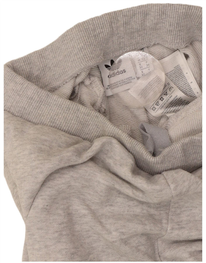 ADIDAS Ženska trenirka Hlače Joggers UK 6 XS Sivi flekasti pamuk