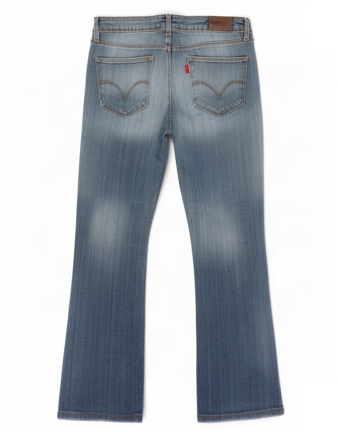 Levi's Ženske Bootcut traperice W32 L32 Plavi pamuk
