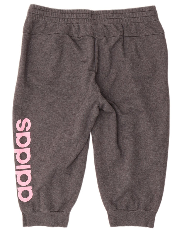 ADIDAS ženske grafičke bermuda sportske kratke hlače UK 20/22 XL sive