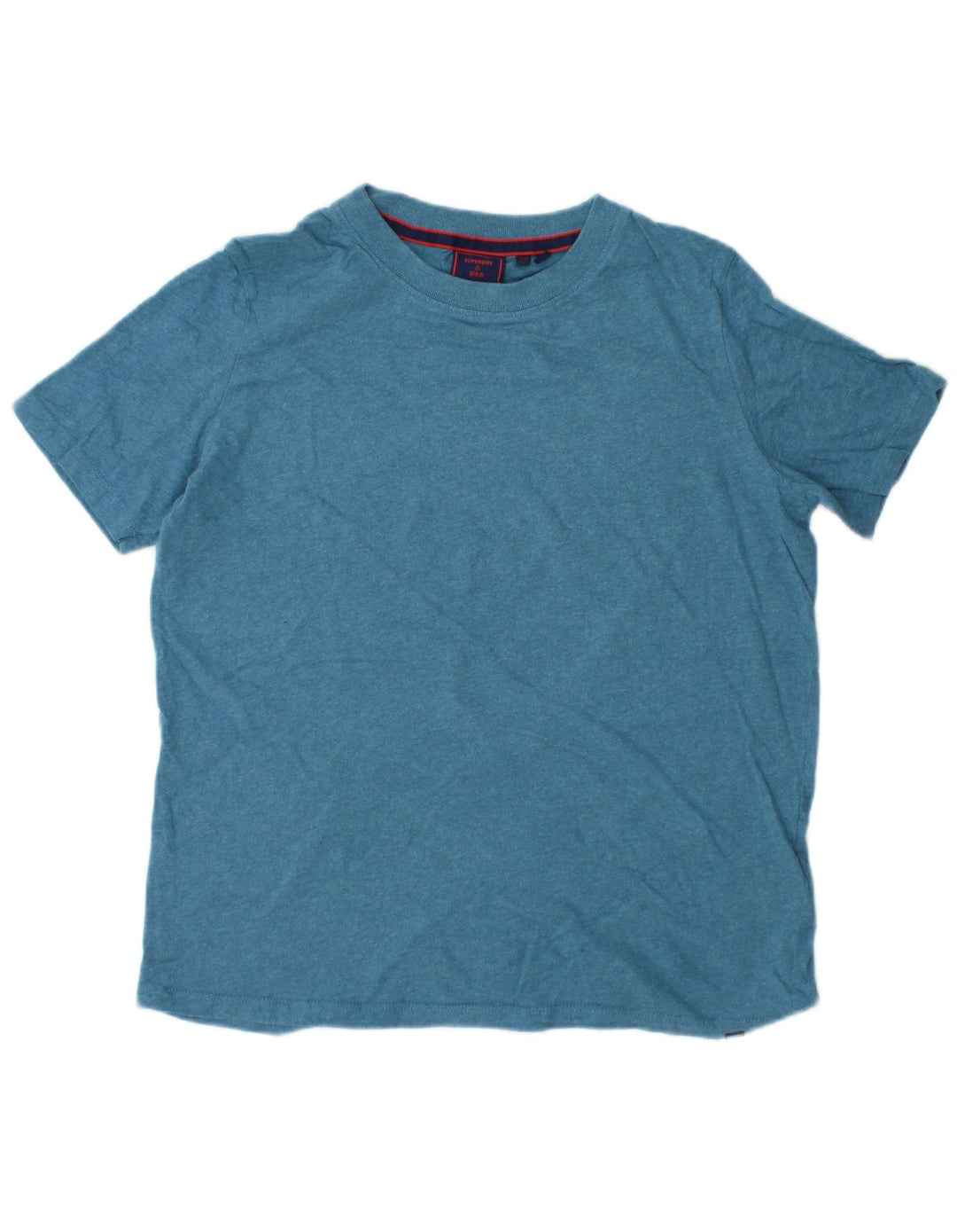 SUPERDRY ženska majica kratkih rukava UK 10 Small Blue Cotton