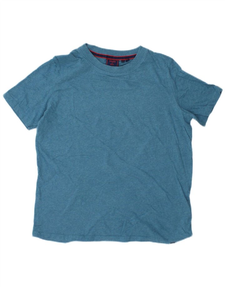 SUPERDRY ženska majica kratkih rukava UK 10 Small Blue Cotton
