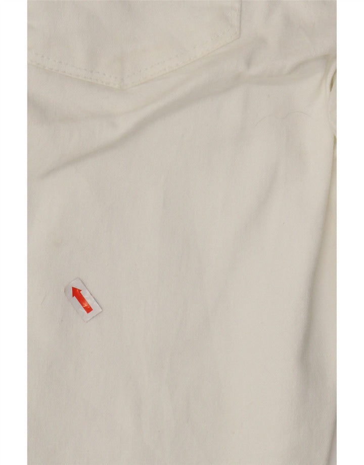 PRANA ženske uske traperice US 4 male W27 L31 bijeli pamuk