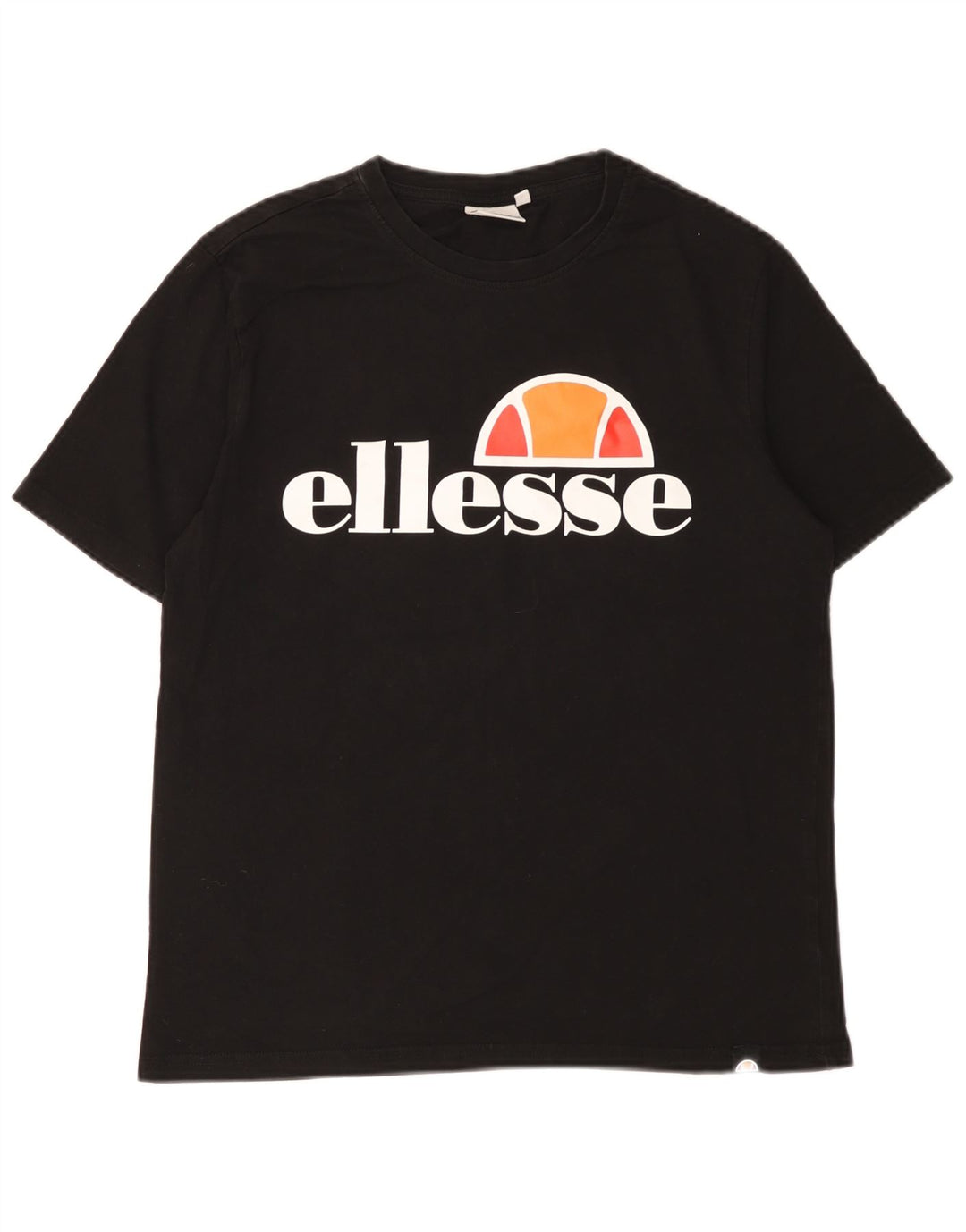 Muška majica kratkih rukava Ellesse, mali crni pamuk