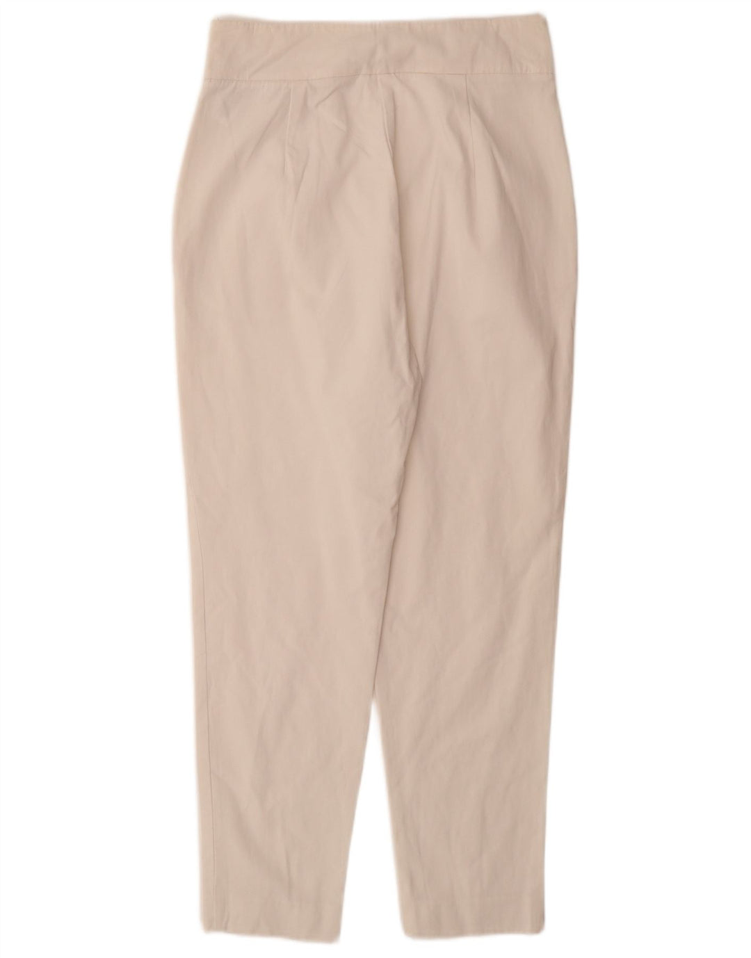 LIU JO Ženske sužene skraćene hlače IT 40 male W28 L25 bijela viskoza