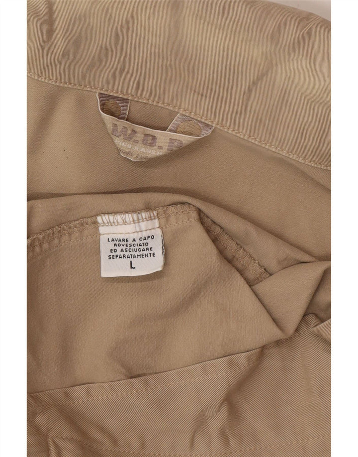Vintage muška bomber jakna UK 40 Large Beige Cotton