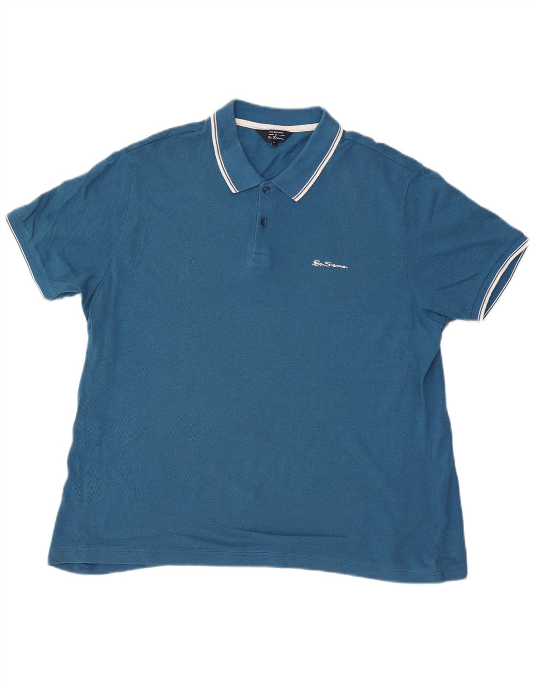 Ben Sherman muška polo majica XL plavi pamuk