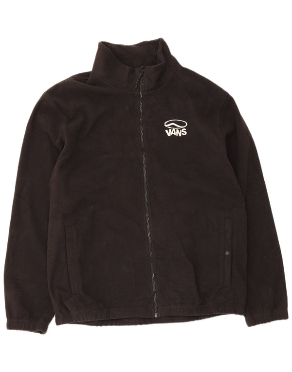 Vans muška grafička jakna od flisa UK 42 XL crni poliester