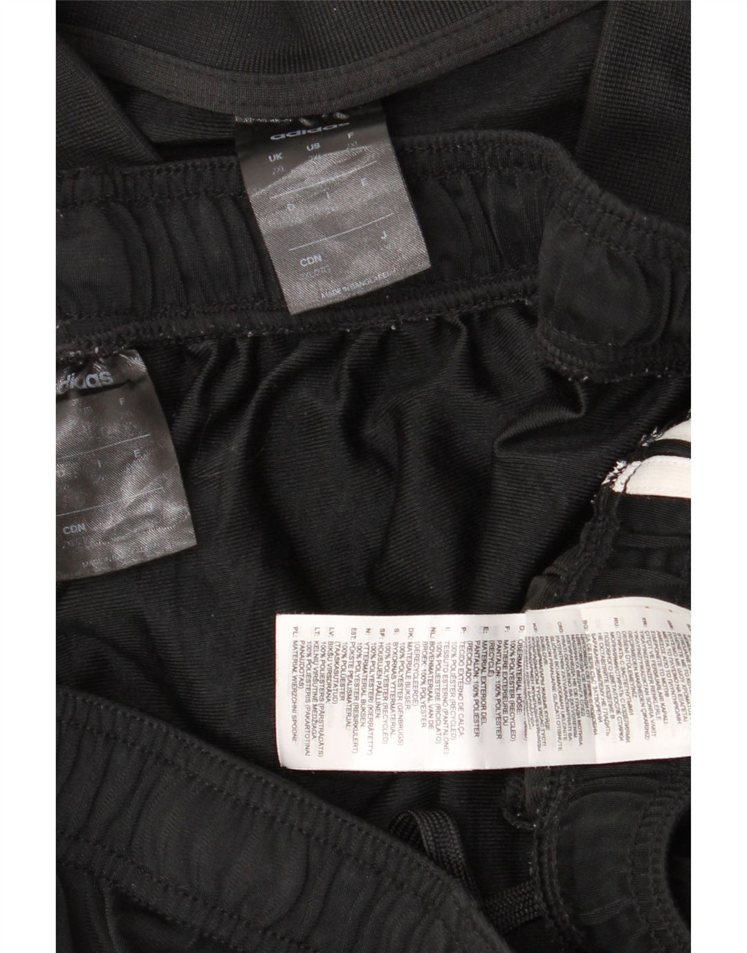 Adidas muška puna trenirka 2XL crni poliester