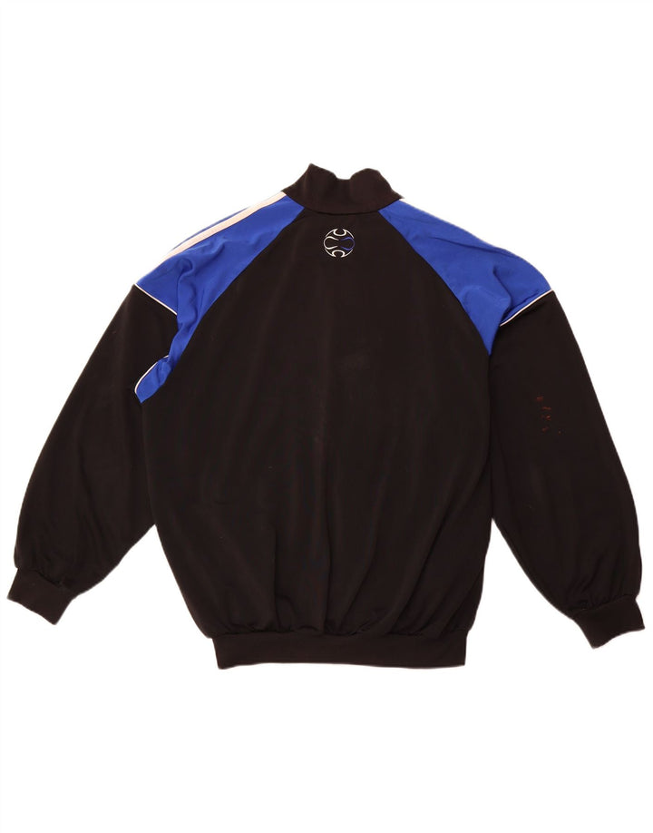 Adidas muška gornja jakna trenirke UK 38/40 srednje crni poliester