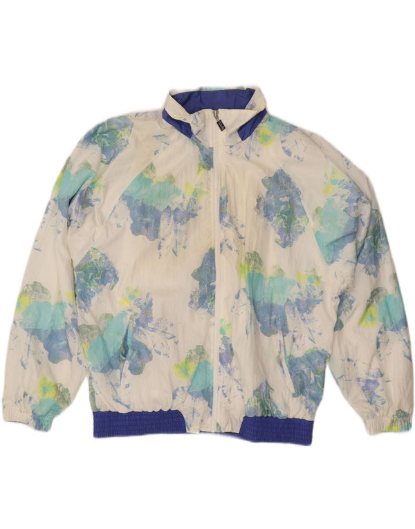 SERGIO TACCHINI Womens Oversized Tracksuit Top Jacket IT 48 XL White