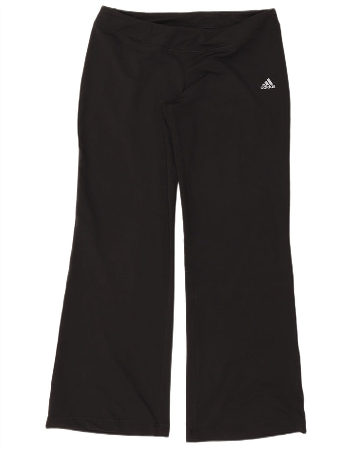ADIDAS ženske hlače za trenirku Clima 365 Flare UK 18 XL crni poliester