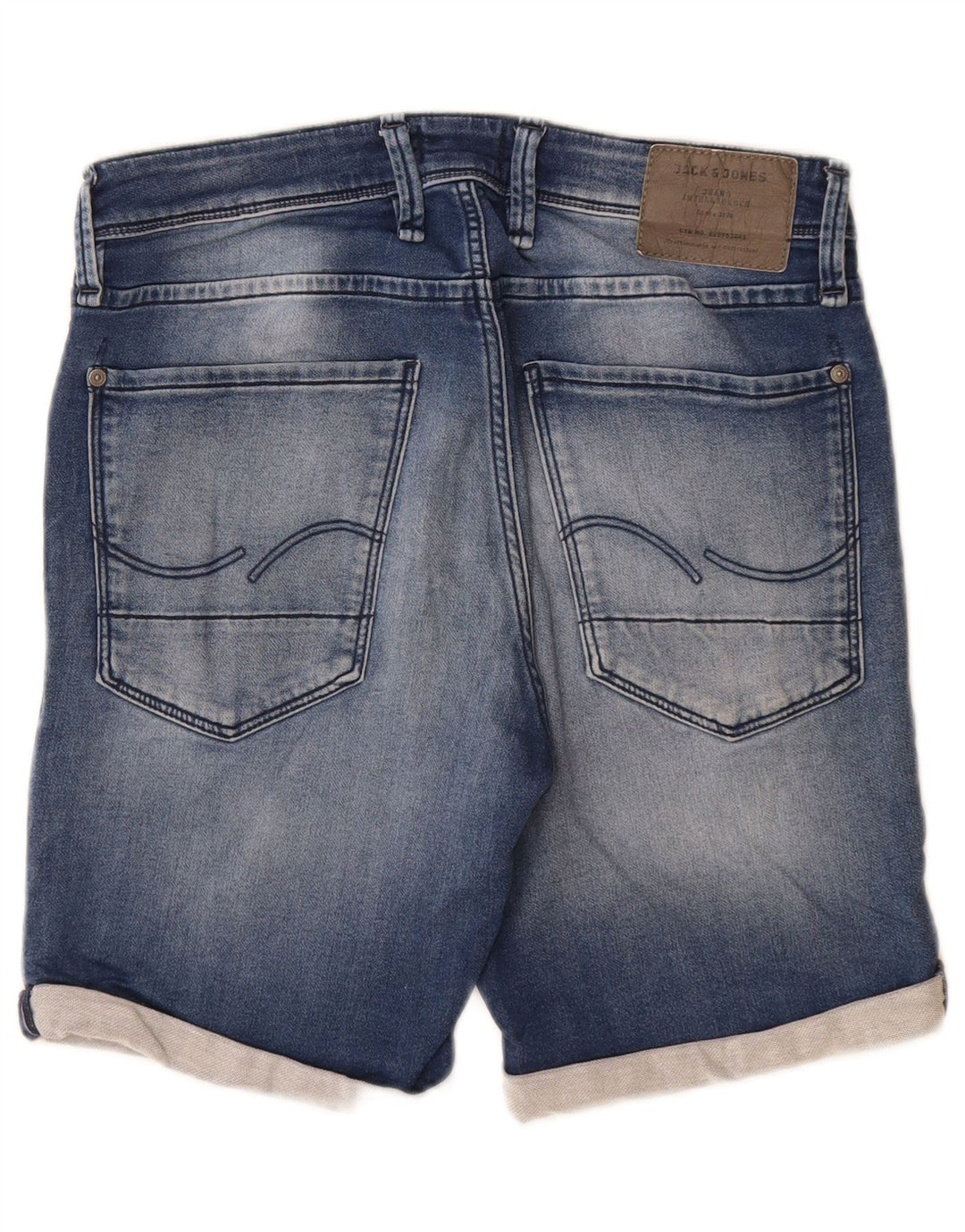 Jack & Jones muške traper kratke hlače srednje veličine W32 plave
