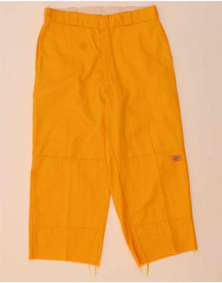 Dickies muške kratke kargo hlače W34 L24 žuti poliester