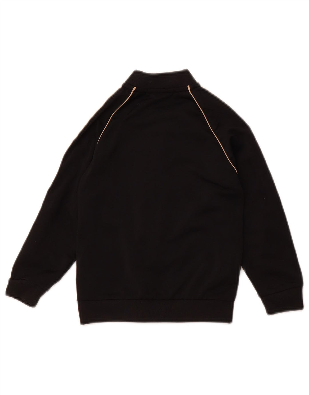 Gornja jakna od trenirke ADIDAS za dječake 2-3 godine, crni poliester