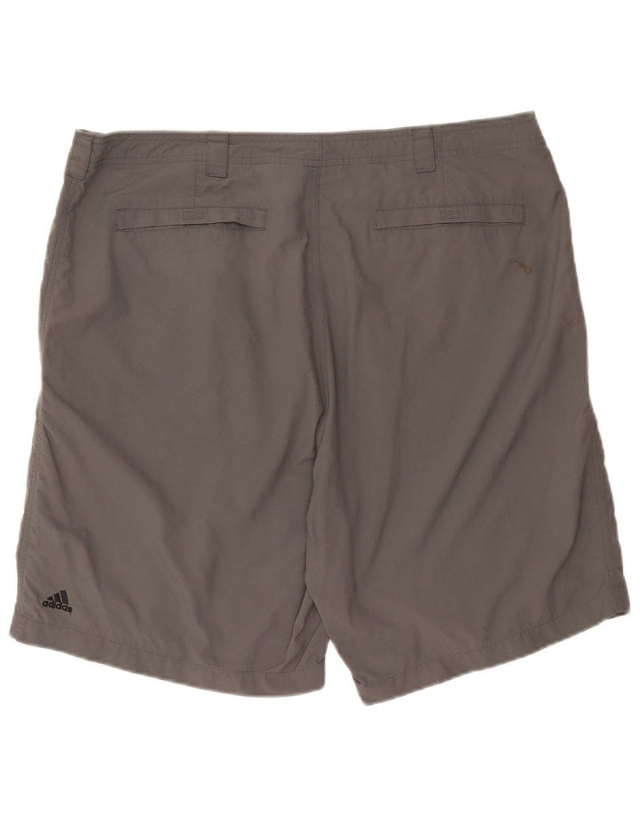 Adidas muške ležerne kratke hlače XL W38 sivi poliester