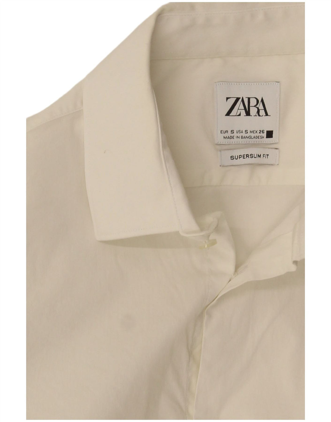 Zara muška super uska majica mala bijela