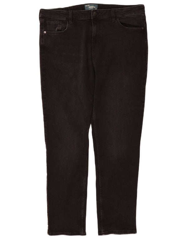 Fat Face ženske uske traperice Sway UK 18 XL W38 L30 crni pamuk