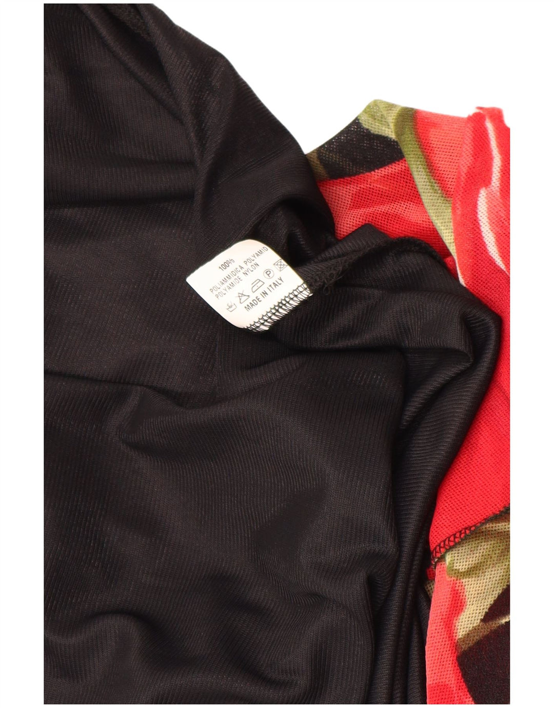 VINTAGE ženska maksi haljina bez rukava UK 12 srednje crna cvjetna poliamida