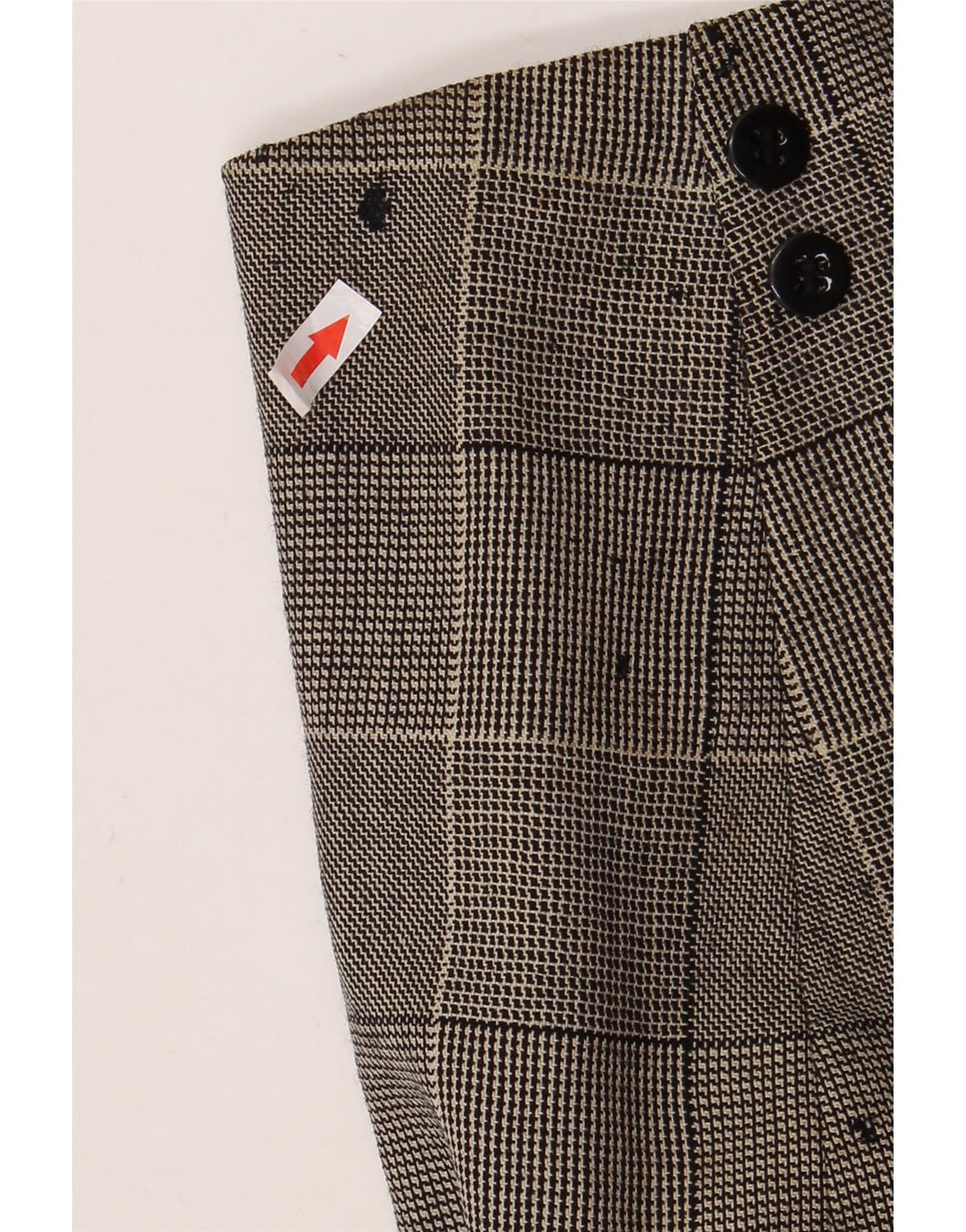 Jaeger ženska jakna sa blejzerom s 1 gumbom UK 10 Mali sivi karirani pamuk