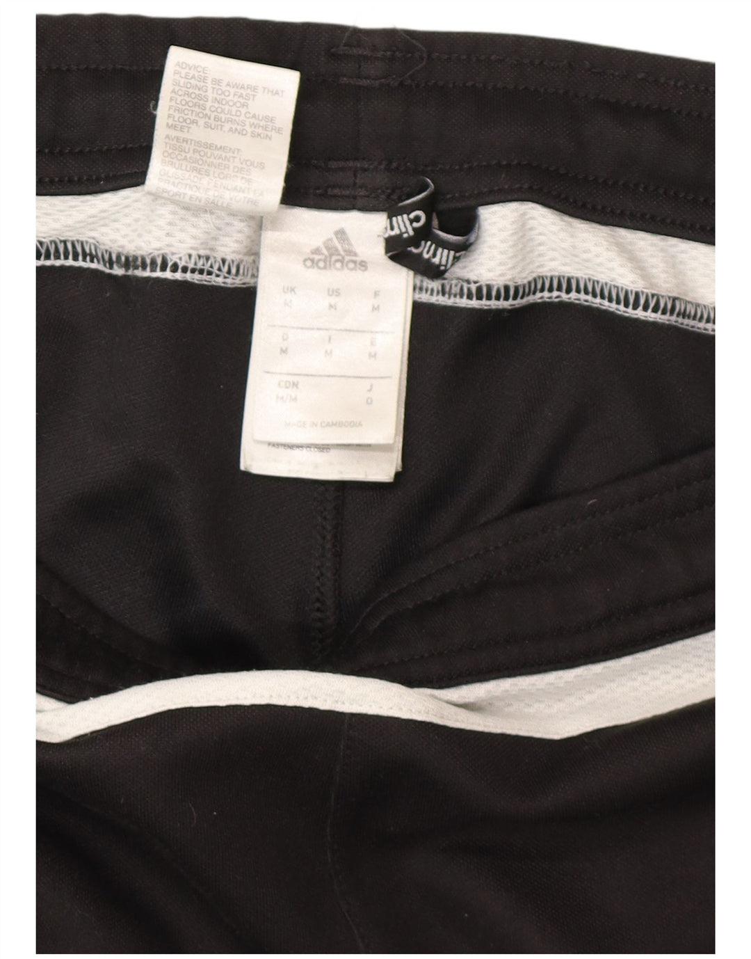 ADIDAS Muške Climalite Trenirke Hlače srednje crne boje