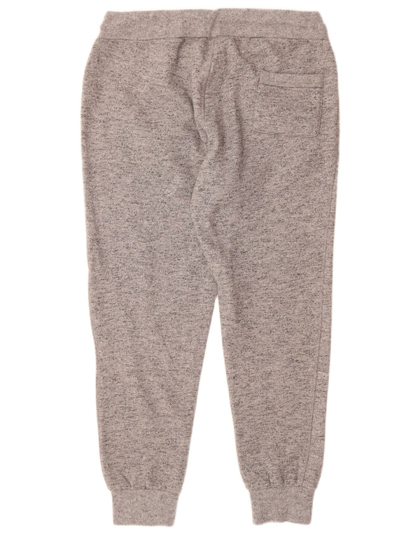 Superdry Ženska trenirka Hlače Joggers UK 16 Veliki sivi flekasti pamuk