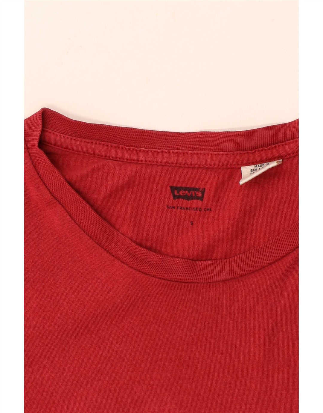 Levi's muška majica kratkih rukava mala crvena
