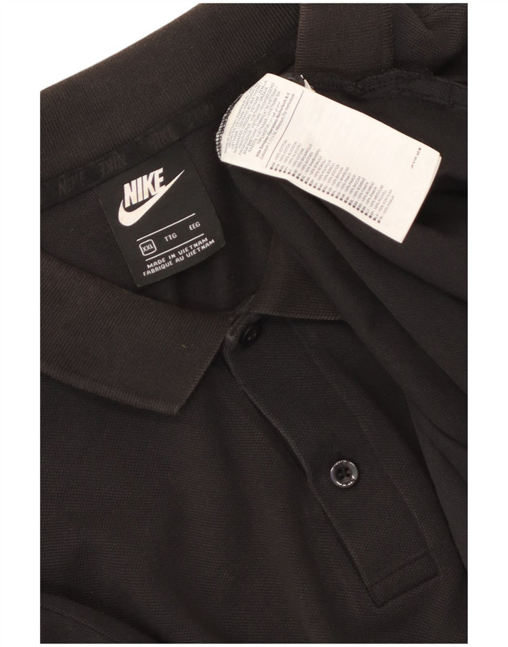 Nike muška polo majica 2XL crni pamuk