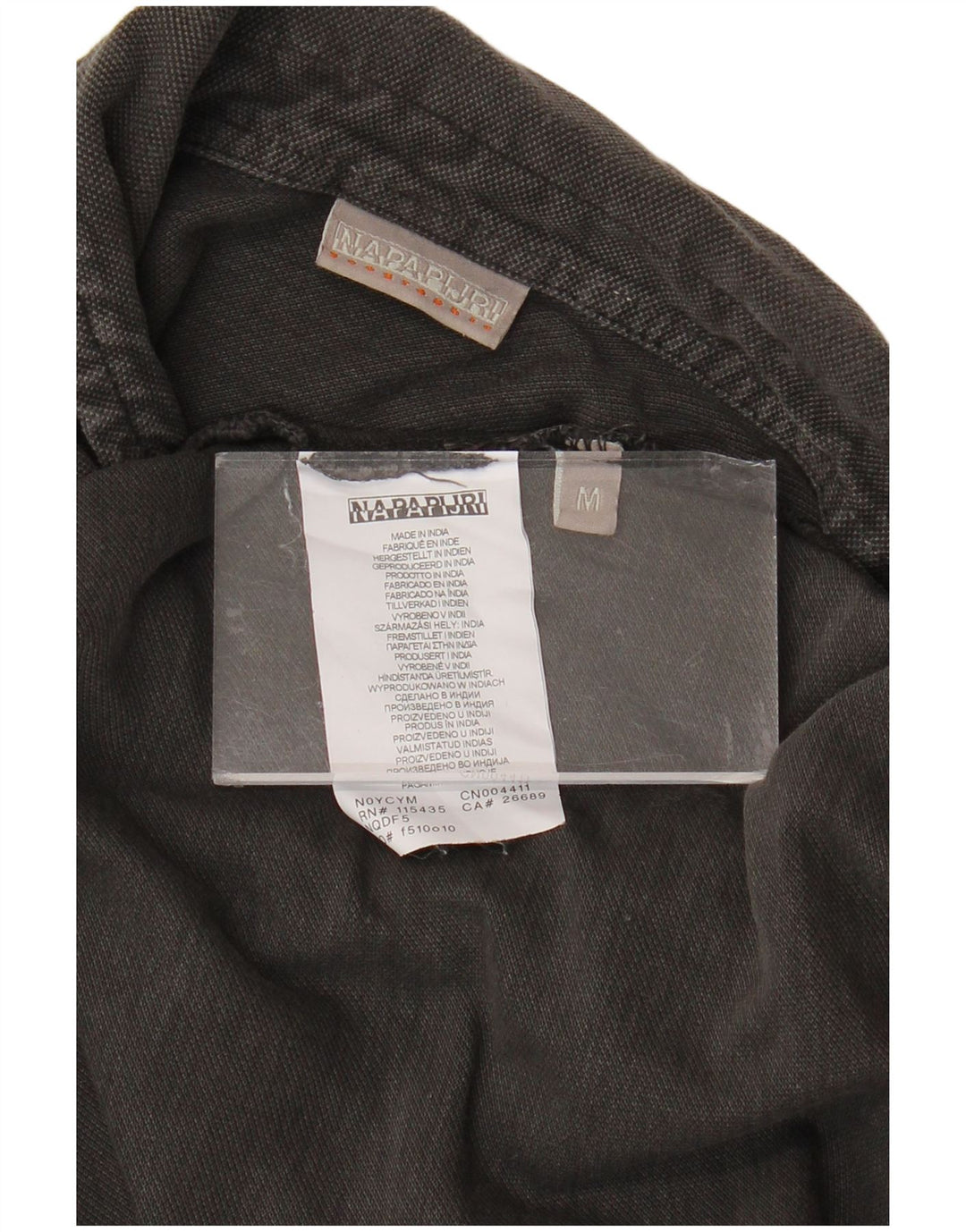 NAPAPIJRI muška polo majica dugih rukava srednje sivi pamuk