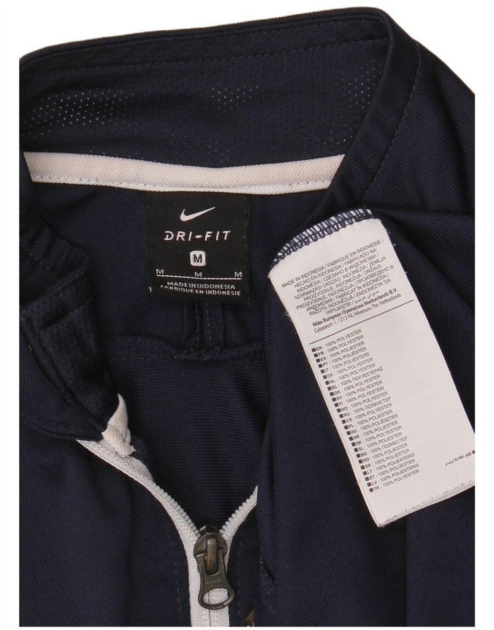 Nike Dri Fit gornja jakna za trenirku srednje tamnoplavi poliester