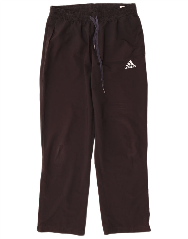 ADIDAS Muške hlače za trenirku, velike crne poliesterske hlače