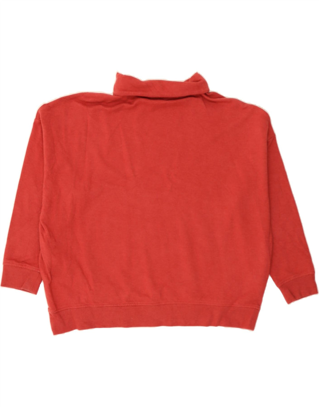 EDDIE BAUER Womens Oversized Roll Neck Sweatshirt Jumper UK 18 XL Red Vintage Eddie Bauer and Second-Hand Eddie Bauer from Messina Hembry 