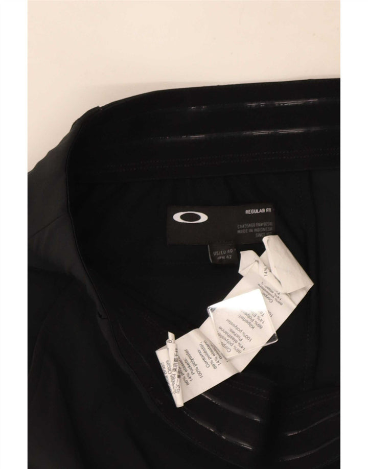 Oakley muške chino kratke hlače Regular Fit W40 XL crni poliester
