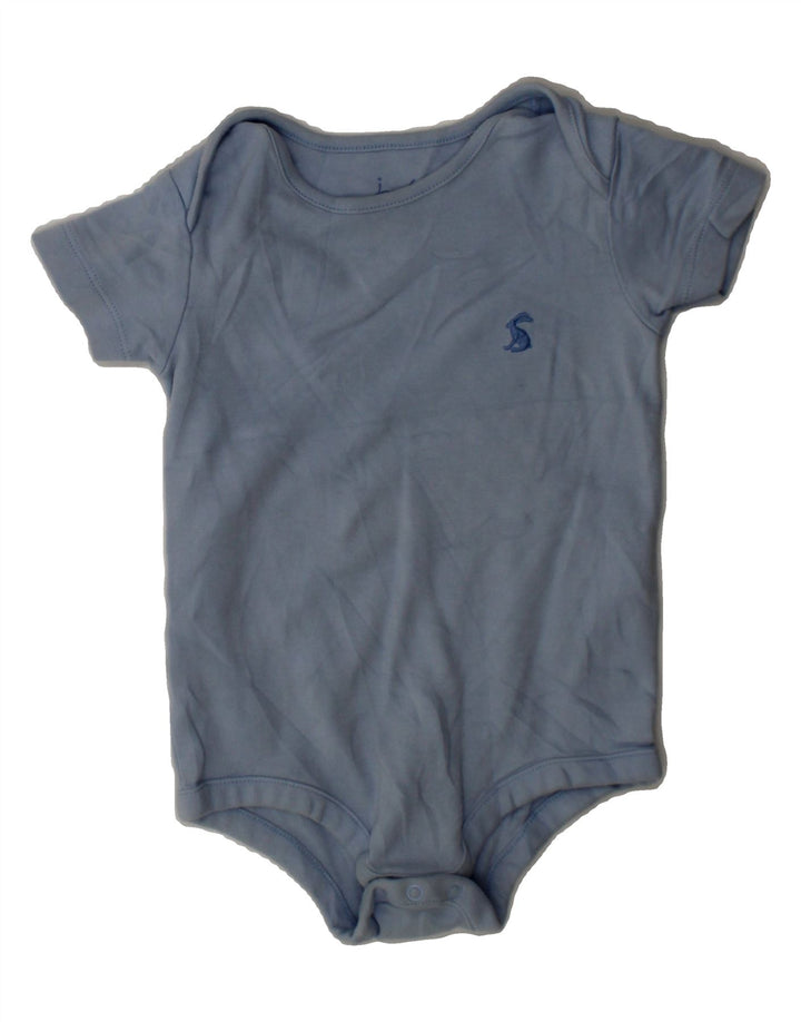 JOULES Baby Boys Bodysuit 12-18 Months Blue Cotton Vintage Joules and Second-Hand Joules from Messina Hembry 