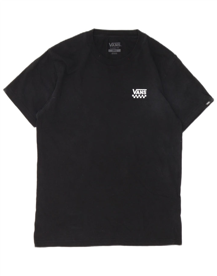Vans muška klasična majica kratkih rukava Mala crna pamučna majica