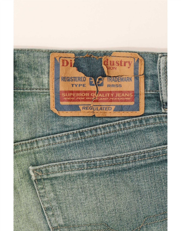 Diesel Ženske Bootcut traperice W27 L32 Plavi pamuk