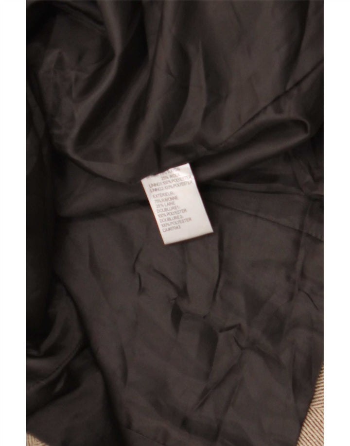 Calvin Klein ženski sako sa 5 gumba US 14 XL bež riblja kost rajon