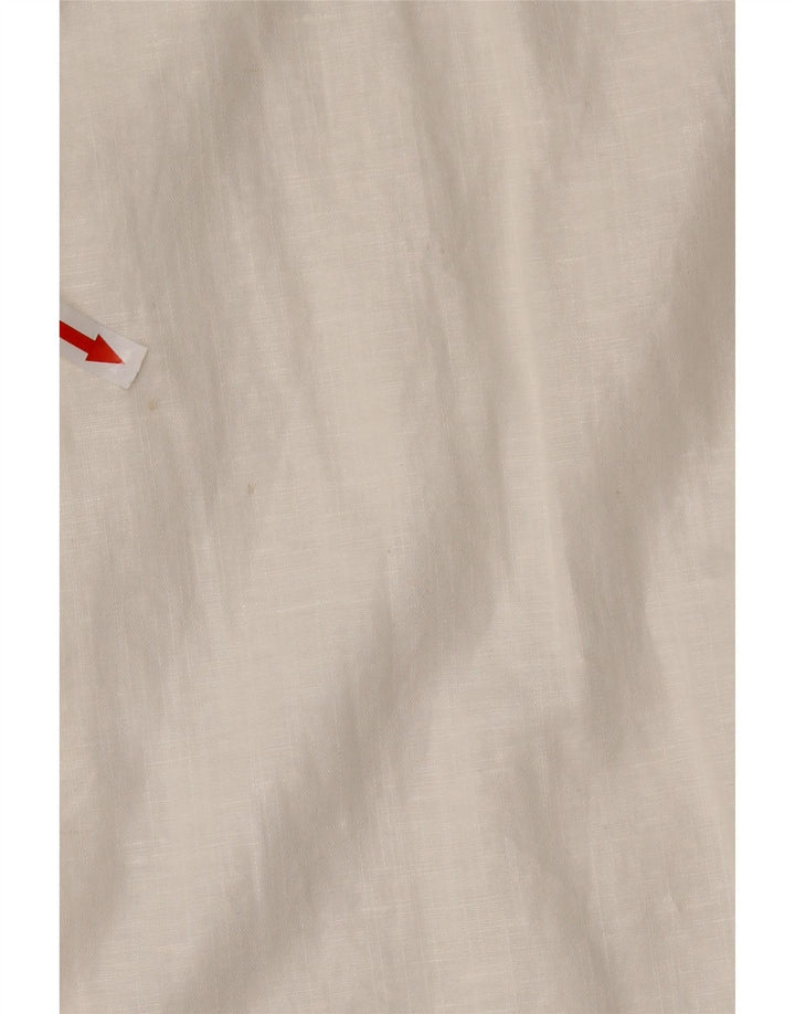 TED BAKER Muška košulja kratkih rukava, veličina 5 XL, bijelo platno