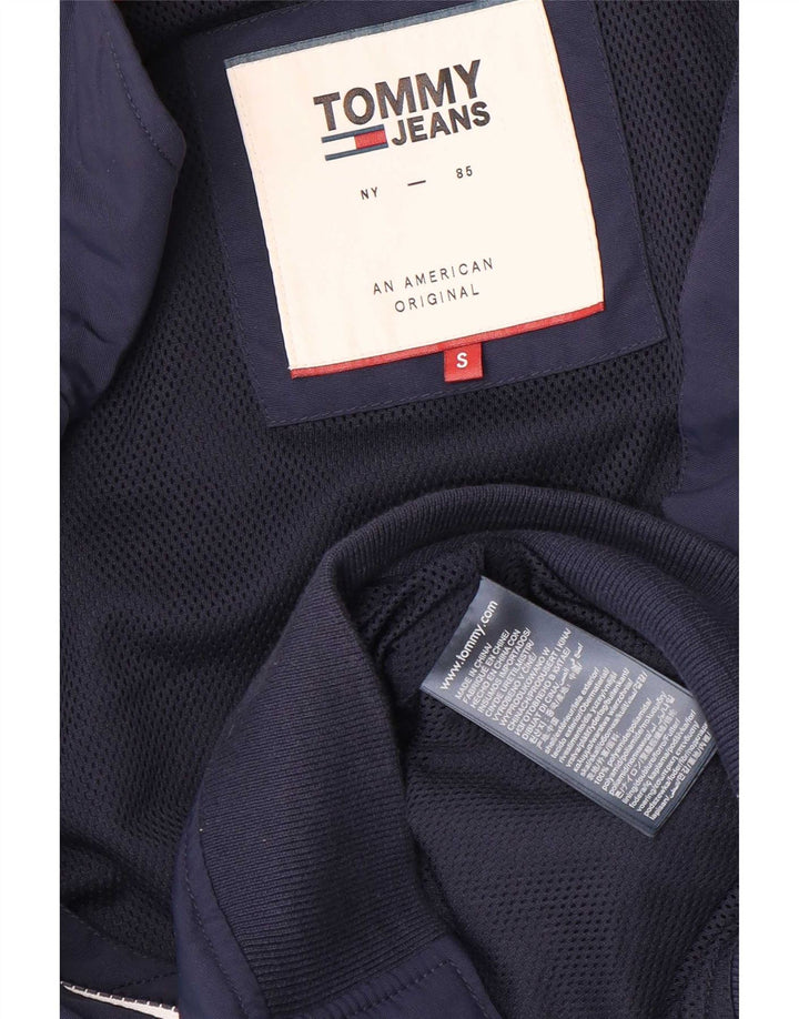 Tommy Hilfiger muška bombaška jakna UK 36 Mala tamnoplava poliamidna