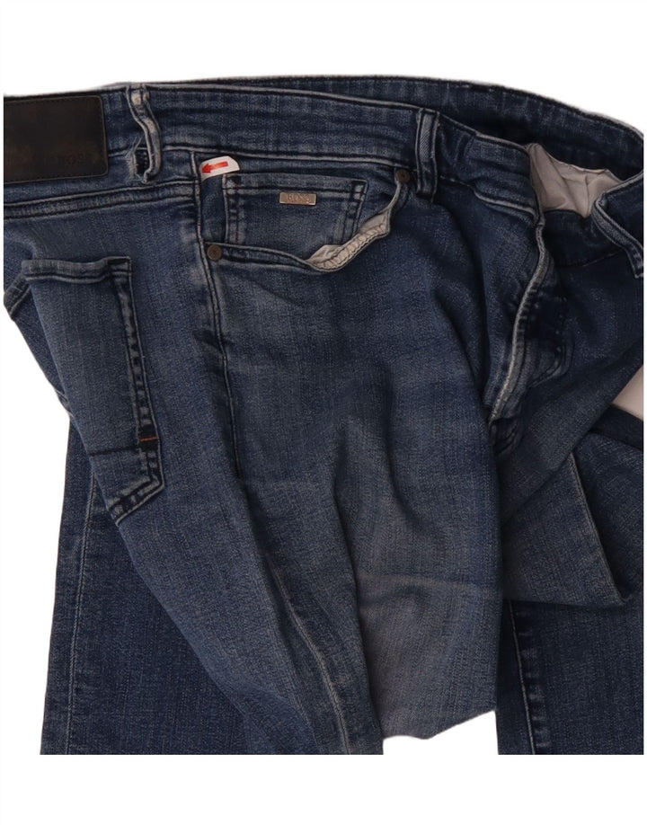 Hugo Boss muške ravne traperice W38 L31 plave