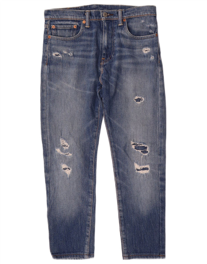 Levi's muške 510 uske traperice s oštećenim izgledom W31 L25 plavi pamuk