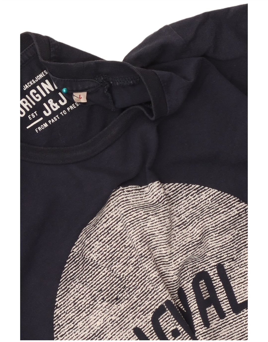 Velika muška majica s grafičkim motivima Jack & Jones, tamnoplava
