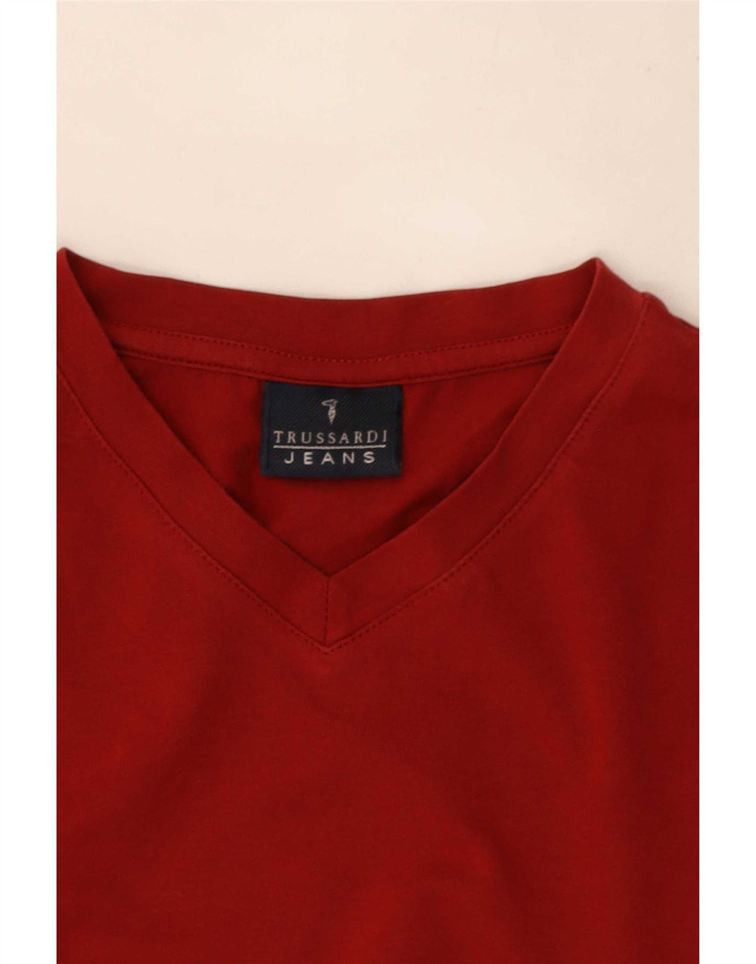Trussardi Jeans muška majica srednje crvene boje