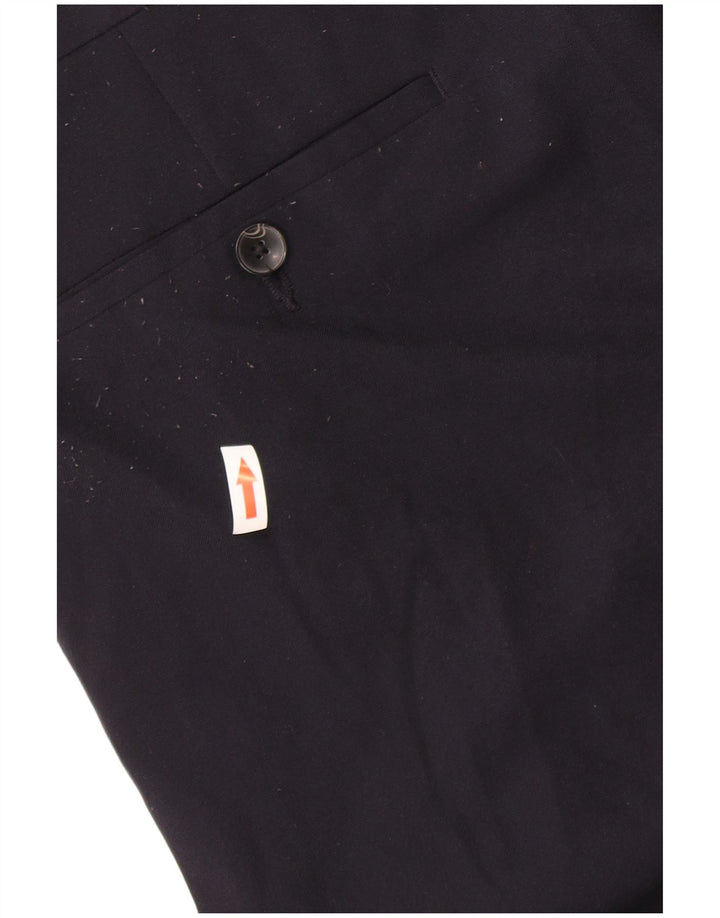 Marks & Spencer muške chino hlače standardnog kroja W36 L27 tamnoplavi poliester