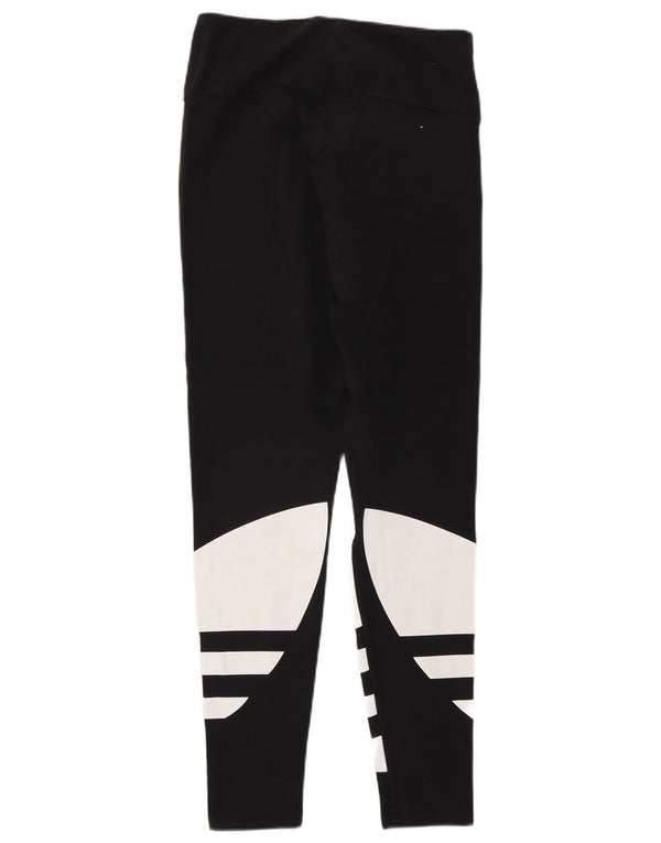 Adidas ženske grafičke tajice UK 10 Small Black Colourblock