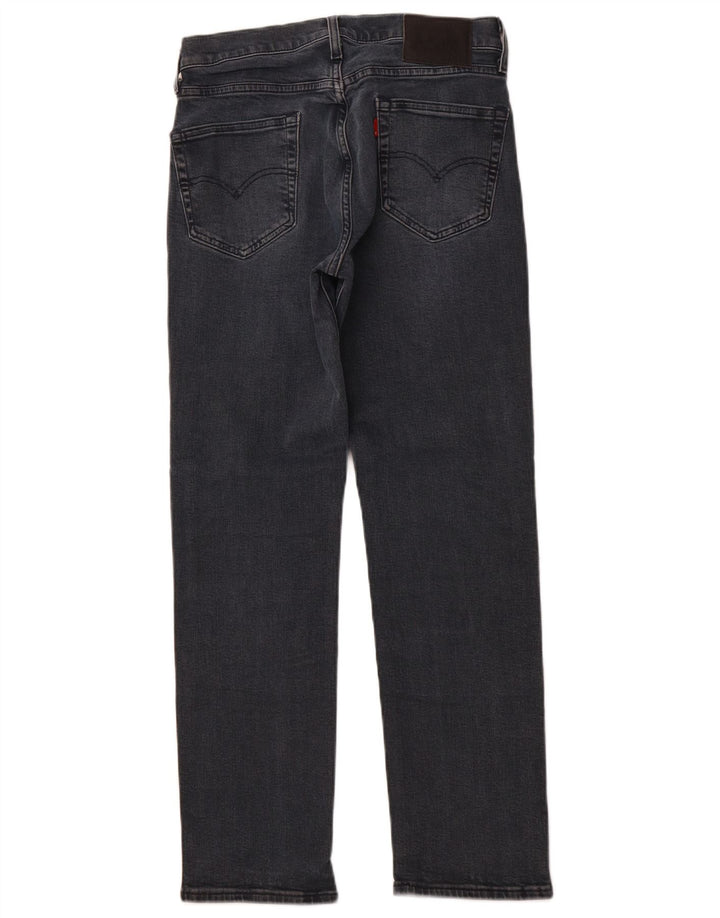 LEVI'S ženske ravne traperice W31 L30 tamnoplavi pamuk