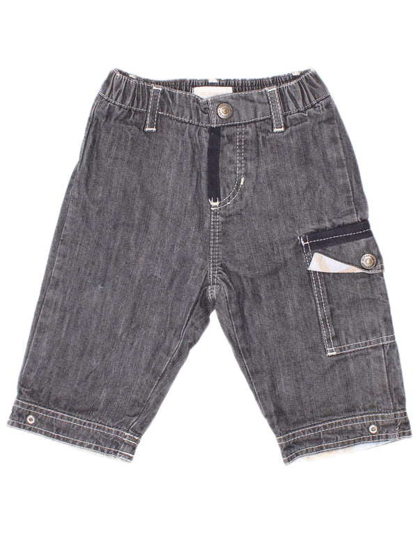 Burberry Baby Boys Cargo ravne traperice 3-6 mjeseci W16 L8 plavi pamuk