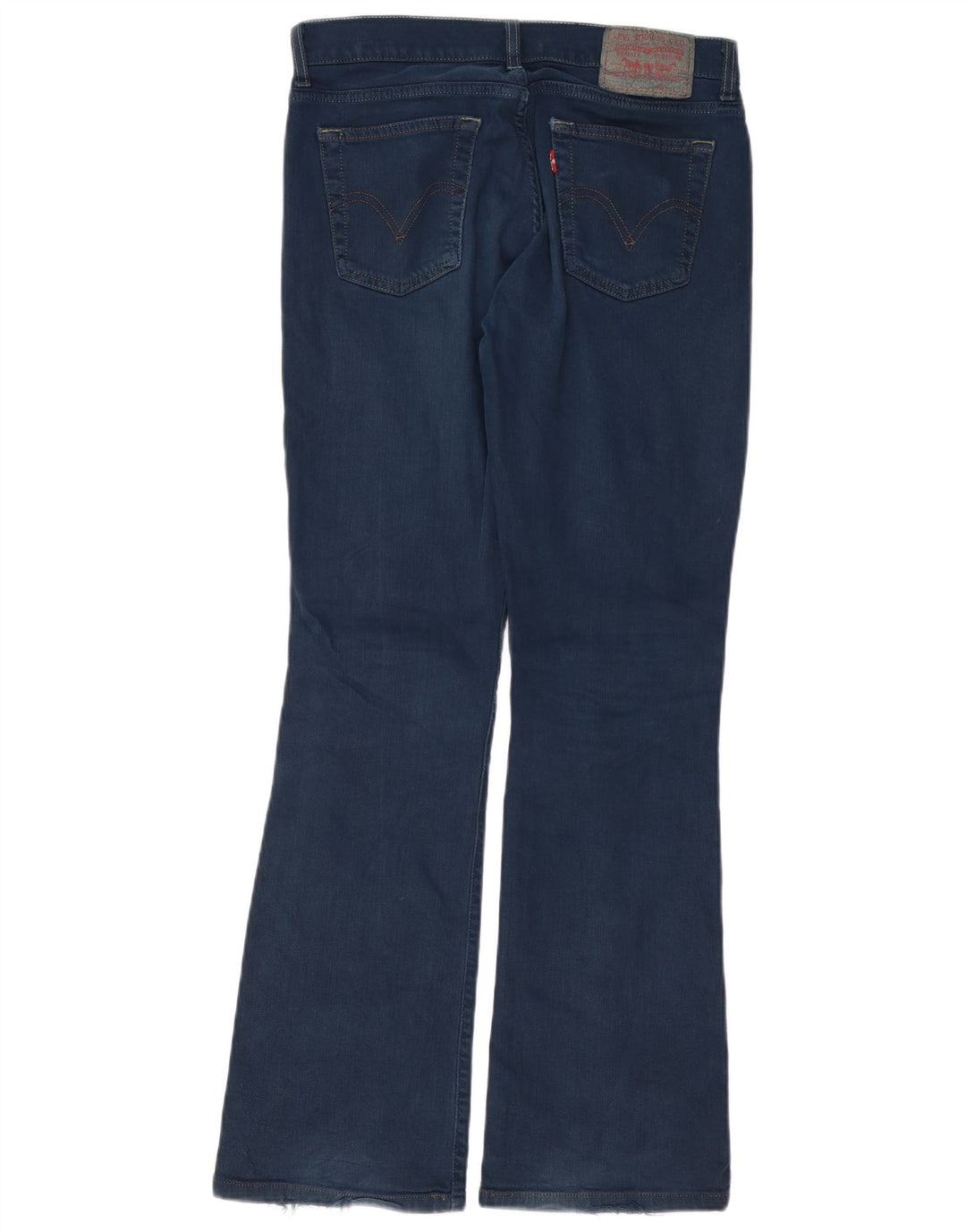LEVI'S Ženske Bootcut traperice W30 L32 tamnoplavi pamuk